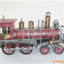 供应铁艺火车模型，仿古火车模型，铁艺装饰品，车模