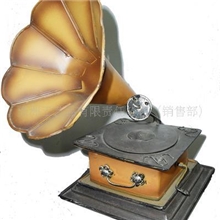 供应仿古留声机模型，古典留声机模型，仿古装饰品&para;金属模型