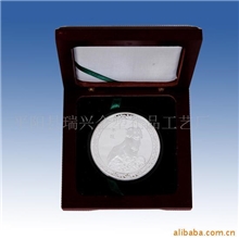 厂家制作高档9999纯印纪念章、纪念币、银币、银章