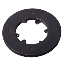 批发高载重塑料转盘专利产品塑胶环形旋转底座手动360度旋转