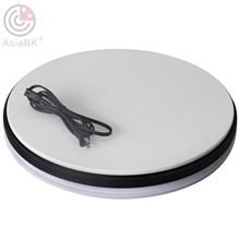 服装模特展示台静物拍摄旋转台直径45CM转速平稳电动手动两用