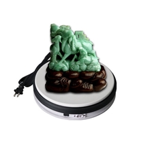 广告展示转盘电动转盘玉石挂件展示专用底座360度旋转底座