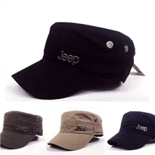 厂家批发外贸成人帽子平顶帽军帽男士女士帽子夏天遮阳