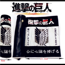 进击的巨人笔筒学习动漫笔筒艾伦兵长自由之翼进击的巨人