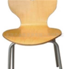 厂家直销弯板椅、曲木椅，麦肯椅，快餐椅