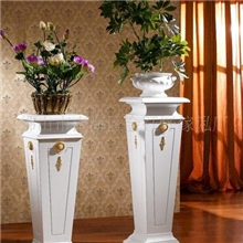 供应欧式风格板式密度板花架高和低尺寸厂家直销（品牌圣玛家园）