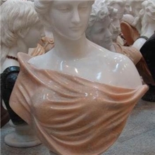 【低价供应】四川汉白玉西方人物胸像半身像