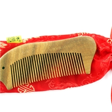 长期大批量稳定快速供应绿檀木梳