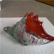 生产及供应玻璃工艺品-海洋类玻璃动物摆件