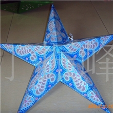 供应纯手工节庆礼品：五角星挂饰圣诞礼品