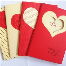 辰阳文化\作业本学生用品32k镂空英语车线本爱的宣言笔记本记事本