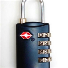 外贸出口美国TSA309认证正品彩色锌合金密码锁箱包锁