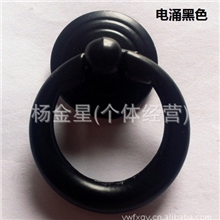 家装五金衣柜拉手合金拉手橱柜拉手抽屉拉手电涌黑单孔拉手圆环拉