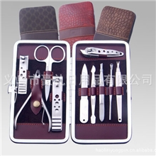 厂家直销豪礼不锈钢指甲钳美容修容组修甲工具套装233AB混批