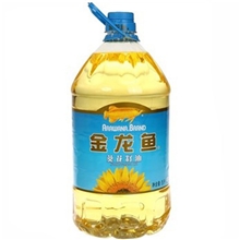 【粮油批发】湖北金龙鱼非转基因压榨葵花籽油5L植物油免费送货