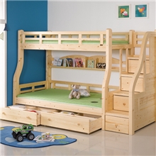 实木儿童床子母床上下床双层床送2床垫可定做尺寸