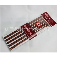 进口坤甸铁木筷子酒店家用木筷健康环保实木筷子10双装