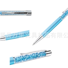 万里笔业金属水晶笔金属圆珠笔水钻笔水钻礼品笔广告笔圆珠笔