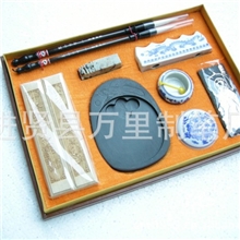 百年万里行专业生产14寸文房书画专用文房四宝高档文房四宝套装