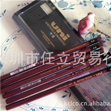 日本原装正品三菱Uni1887绘画素描书写硬度测试铅笔英文版6B-9H