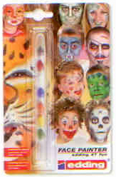 德国艾迪EddingE-47儿童大人皮肤脸部彩绘笔派对运动会适用正品