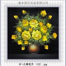 油画肌理帆布油画肌理古典花卉油画肌理高清油画肌理装饰画