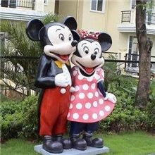 乐陶礼卡通雕塑/玻璃钢制品/树脂工艺品/商场装饰/节庆广场美化