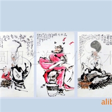 名家字画书画批发价人物画钟馗孔子老子礼品画家居装饰画