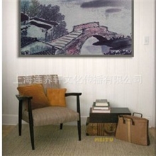 连纪平纯手绘挂画/国画/山水国画/字画/客厅/书画山水