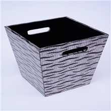 外贸原单木质贴皮纸篓欧美风加工订制