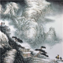 杨光远-潮彩瓷板画陶瓷艺术/工艺美术大师长城艺术馆当代艺术