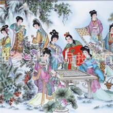 谢洁莉-潮彩瓷板画陶瓷艺术/工艺美术大师长城艺术馆当代艺术