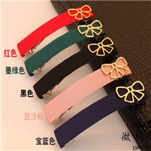 FS002013韩国发饰韩国发夹蝴蝶结一字夹顶夹边夹流海夹发卡批发