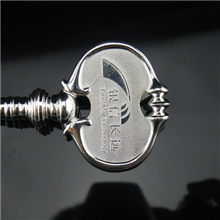 999纯银钥匙75g银信长远定制厂家加工银器批发公司礼品