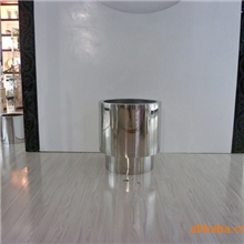 厂家直销不锈钢花器，花瓶，花插，不锈钢带脚圆形花器小号