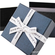 饰品包装盒双层硬纸盒颜色混发淘宝供货