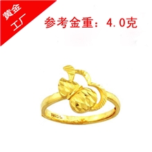 深圳水贝黄金首饰加工厂定制批发千足金/黄金/3D硬金/K金手饰