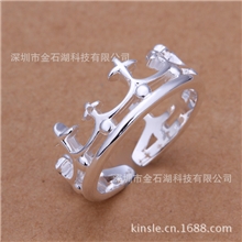 厂价直销2013新款上市精美潮流时尚高雅皇冠戒指欧美热销首饰批发