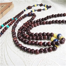 印度小叶紫檀念珠108X10mm老料细工南瓜持珠佛珠K773（二选一