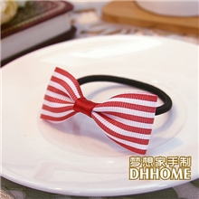 低价批发韩国发圈发绳手工制作diy蝴蝶结另有发夹选配满包邮A017