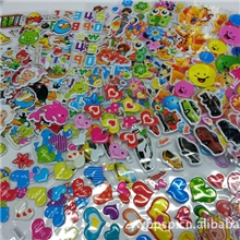 儿童贴纸泡泡贴贴纸批发款式齐全卡通贴纸
