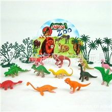 恐龙模型套装动作恐龙搪胶恐龙玩具过家家恐龙玩具恐龙模型