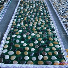 供应正宗鹅卵石按摩垫/按摩步道/脚底按摩垫