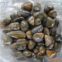 大量供应优质条纹五彩石2-3CM天然抛光雨花石