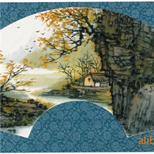 出售水墨名家方本幼纯手绘山水画秋气