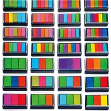 印章伴侣环保印台彩虹印台可洗印油印台系列