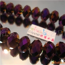 电镀水晶批发，水晶扁珠，水晶球珠