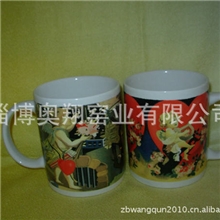 供应烤花陶瓷杯，情人节系列，烤花陶瓷杯