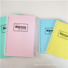 〖厂家供应〗批发文章63系列18K25K100张纸PP封面线圈本螺旋本