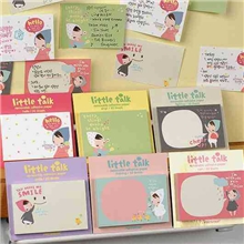 《荐》水果女孩记事贴可爱妞子便条贴小红帽便利贴